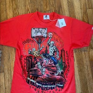 Warren lotas NBA suns basketball shirt limited edition small in color orange